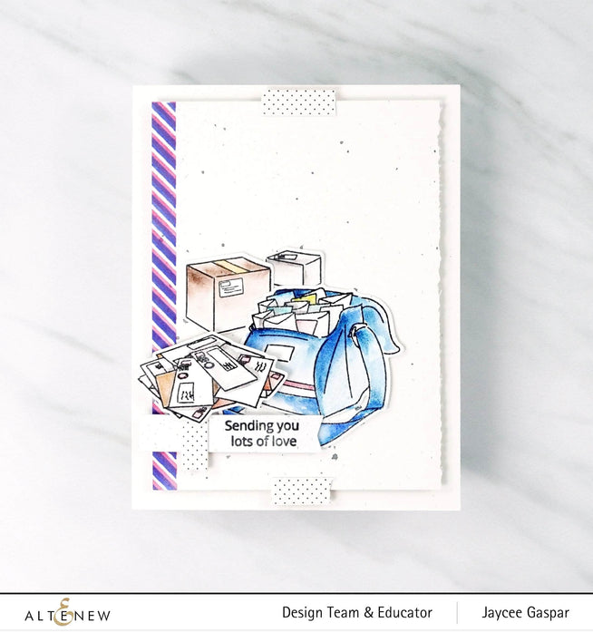 Photocentric Clear Stamps Postal Heroes Stamp Set