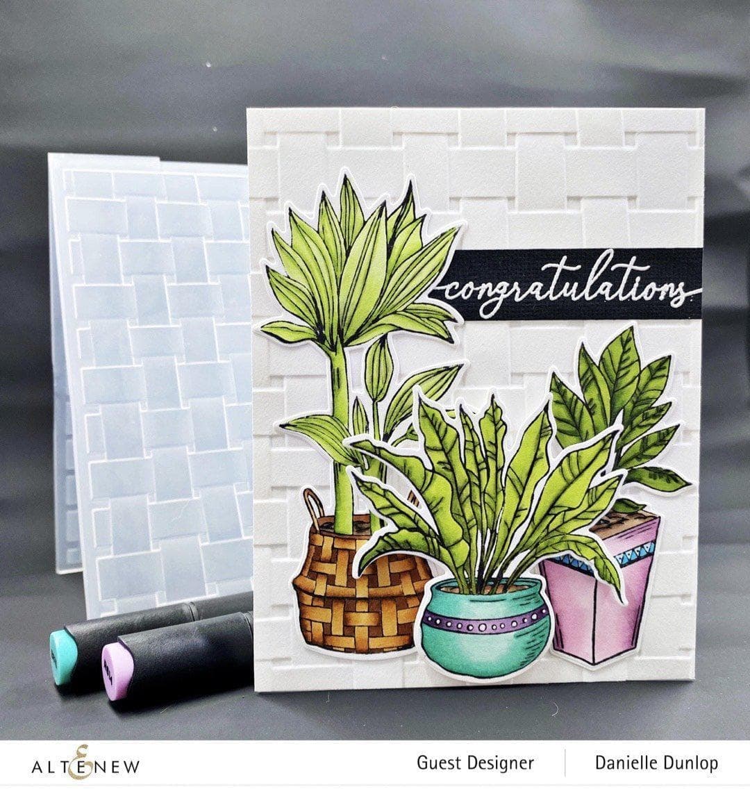Photocentric Clear Stamps Pots and Plants Stamp Set