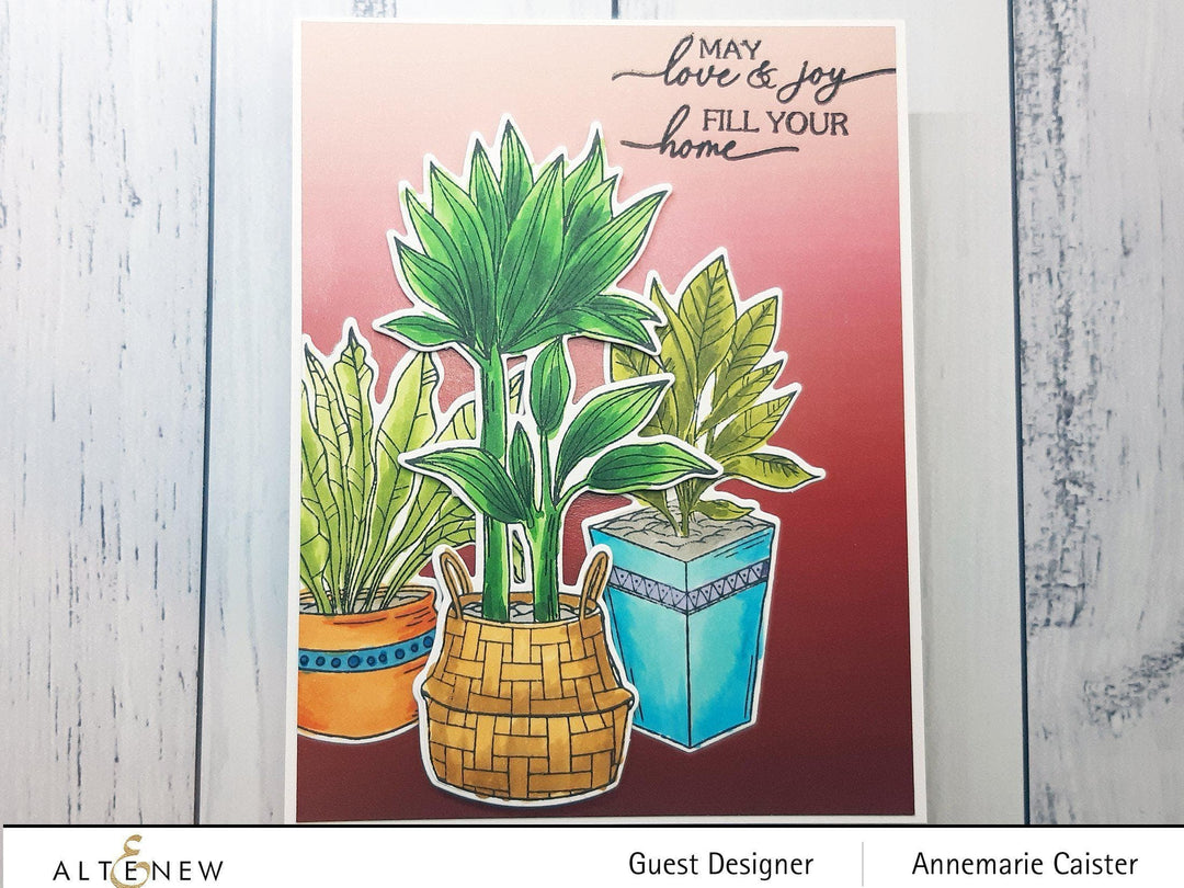 Photocentric Clear Stamps Pots and Plants Stamp Set