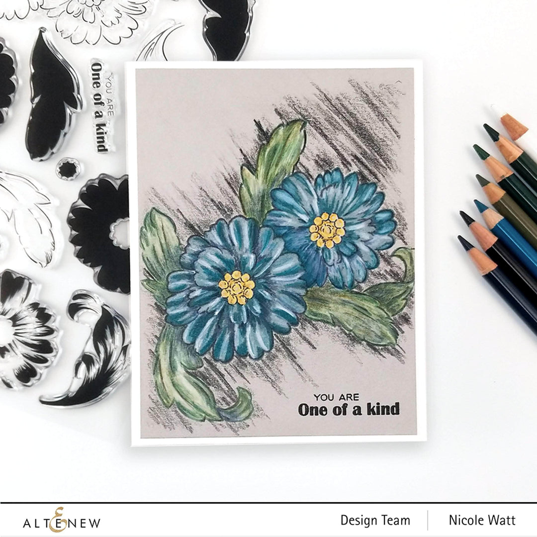 Photocentric Clear Stamps Precious Blooms Stamp Set