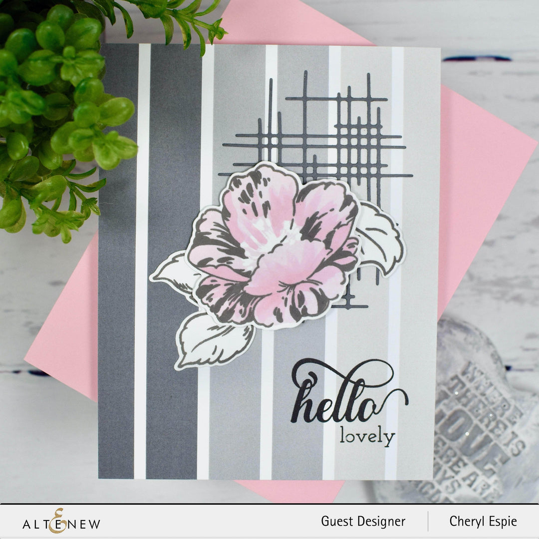 Photocentric Clear Stamps Queen Anemone Stamp Set