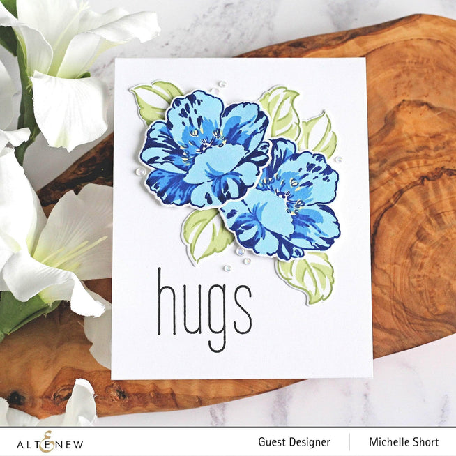 Photocentric Clear Stamps Queen Anemone Stamp Set