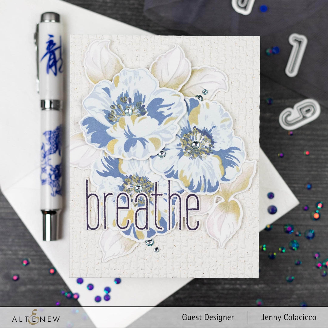 Photocentric Clear Stamps Queen Anemone Stamp Set
