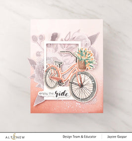 Photocentric Clear Stamps Retro Bicycle Stamp Set