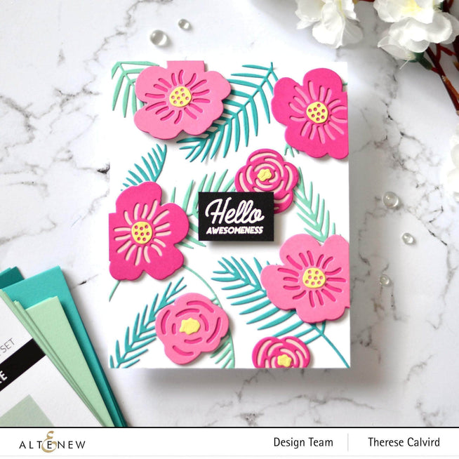 Photocentric Clear Stamps Retro Plantines Stamp Set