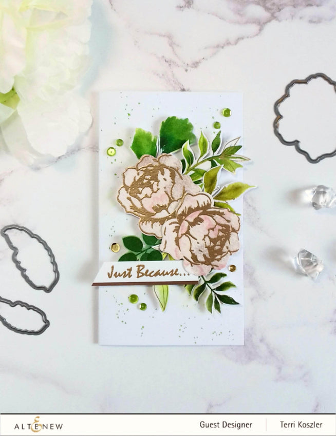 Photocentric Clear Stamps Rose Blossom Stamp Set