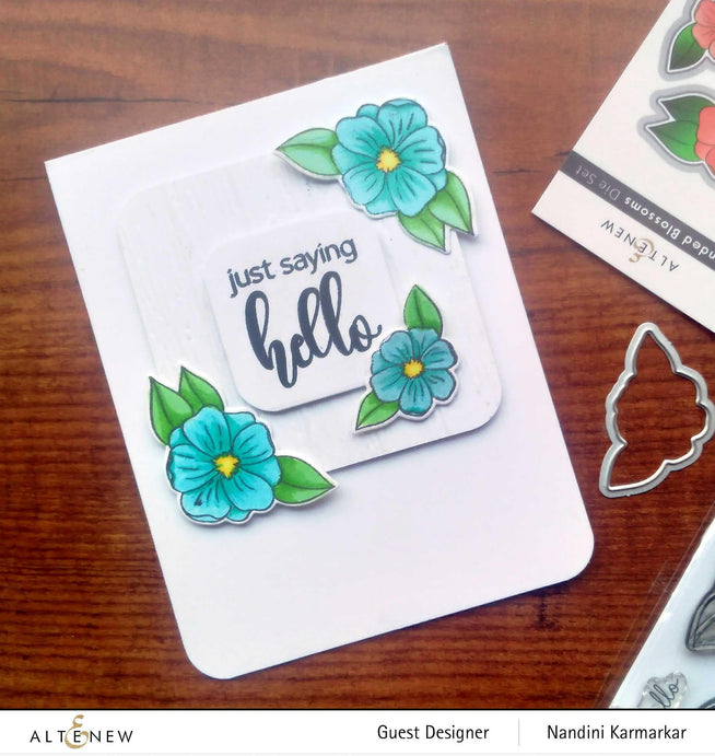 Photocentric Clear Stamps Rounded Blossoms Stamp Set