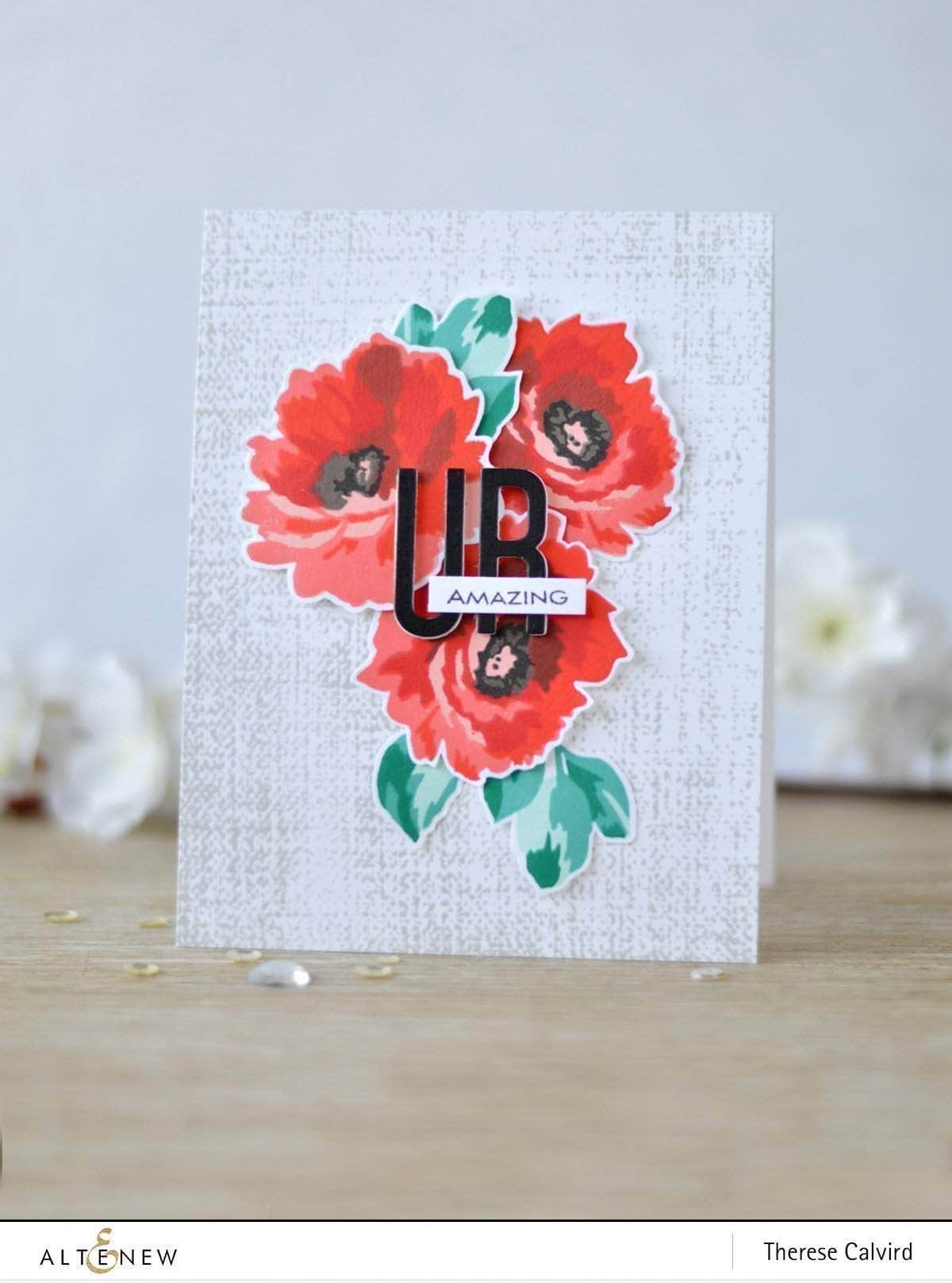 Photocentric Clear Stamps Rustic Linen Stamp Set