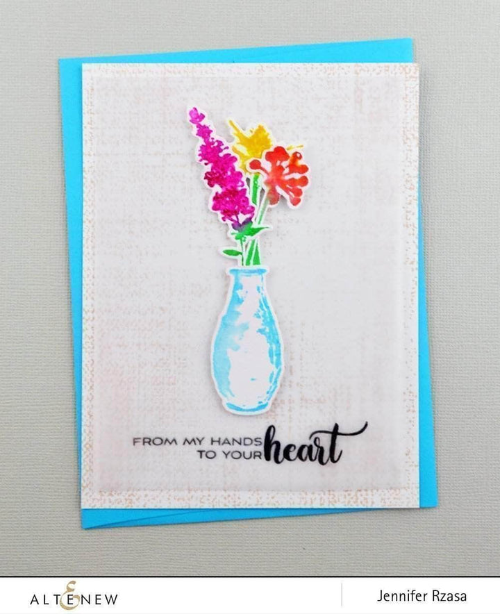 Photocentric Clear Stamps Rustic Linen Stamp Set