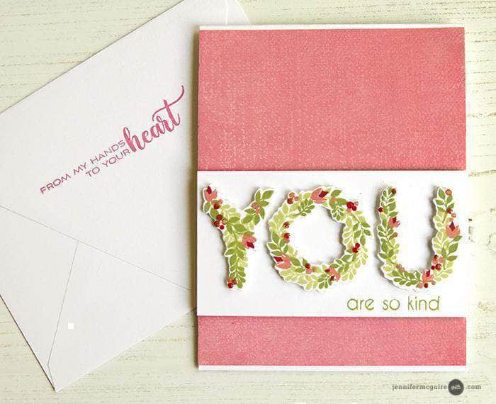 Photocentric Clear Stamps Rustic Linen Stamp Set