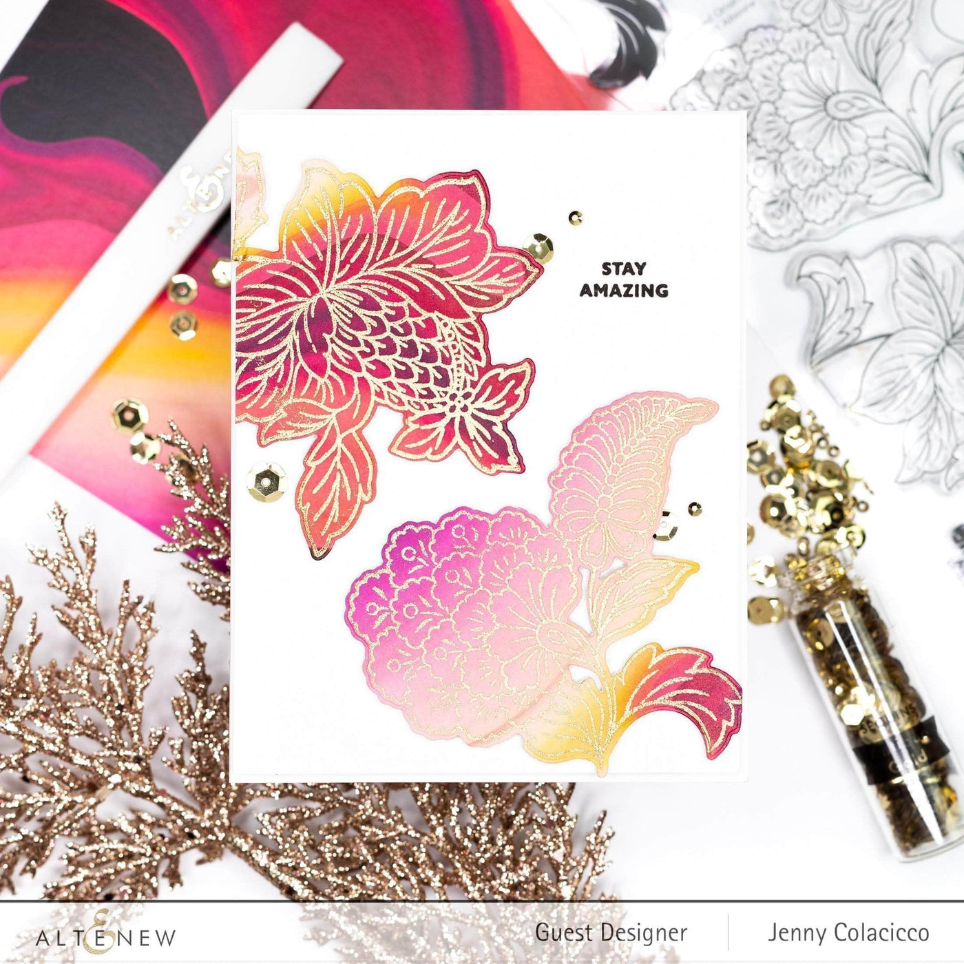 Photocentric Clear Stamps Scalloped Ornaments Stamp Set