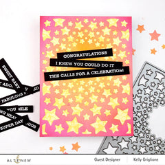 Photocentric Clear Stamps Sentiment Strips 2 Stamp Set