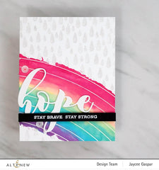 Photocentric Clear Stamps Sentiment Strips 2 Stamp Set