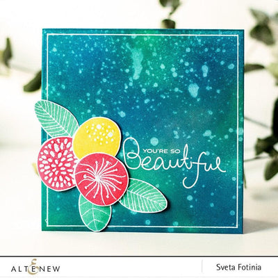 Photocentric Clear Stamps Simple Flowers Add-On Stamp Set