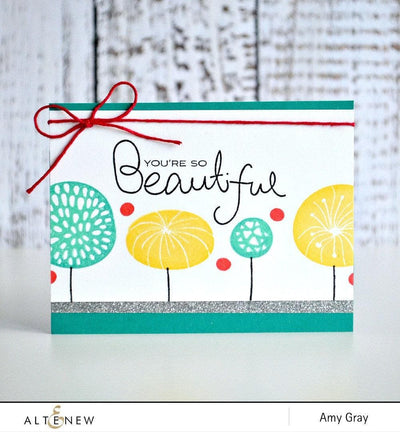 Photocentric Clear Stamps Simple Flowers Add-On Stamp Set