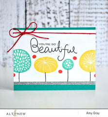 Photocentric Clear Stamps Simple Flowers Add-On Stamp Set
