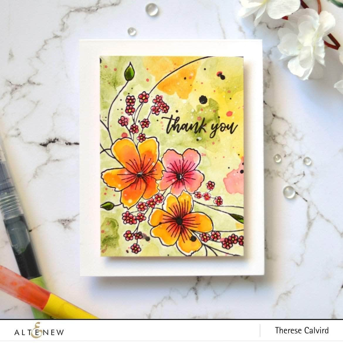 Photocentric Clear Stamps Sincere Greetings Stamp Set