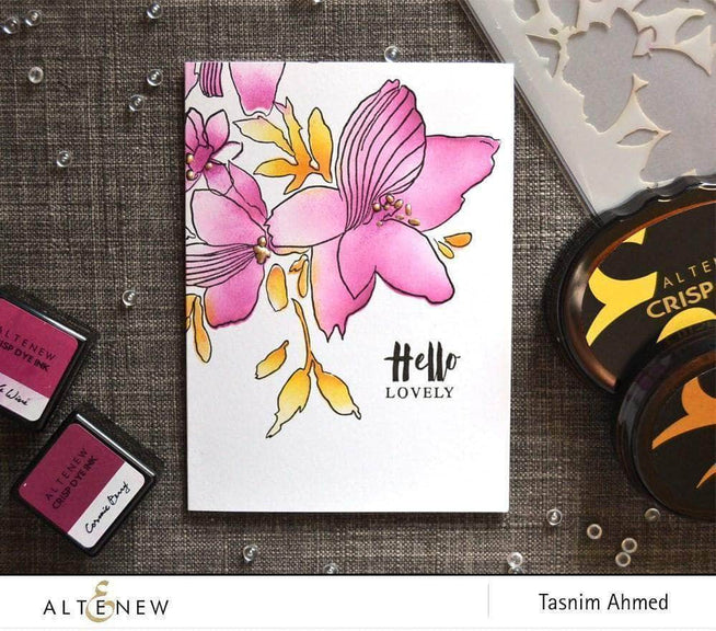 Photocentric Clear Stamps Sketchy Floral Stamp Set