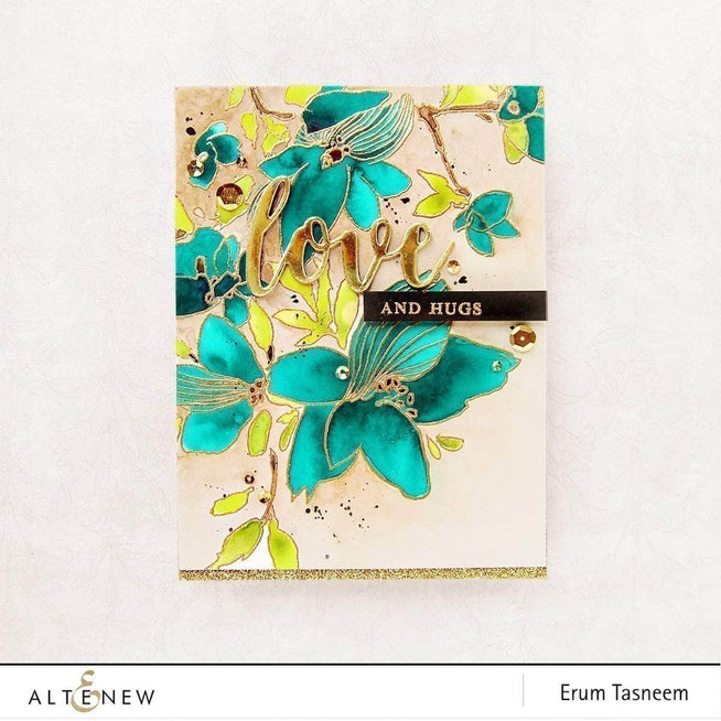 Photocentric Clear Stamps Sketchy Floral Stamp Set