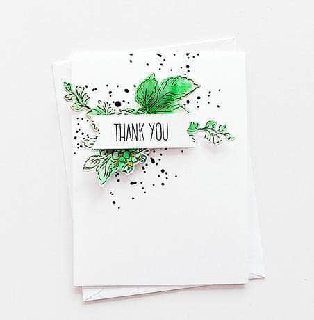 Photocentric Clear Stamps Snowing Stamp Set