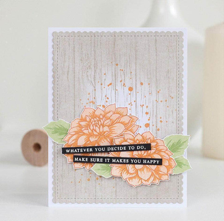 Photocentric Clear Stamps Snowing Stamp Set