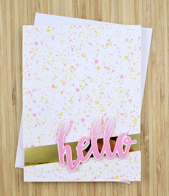 Photocentric Clear Stamps Snowing Stamp Set