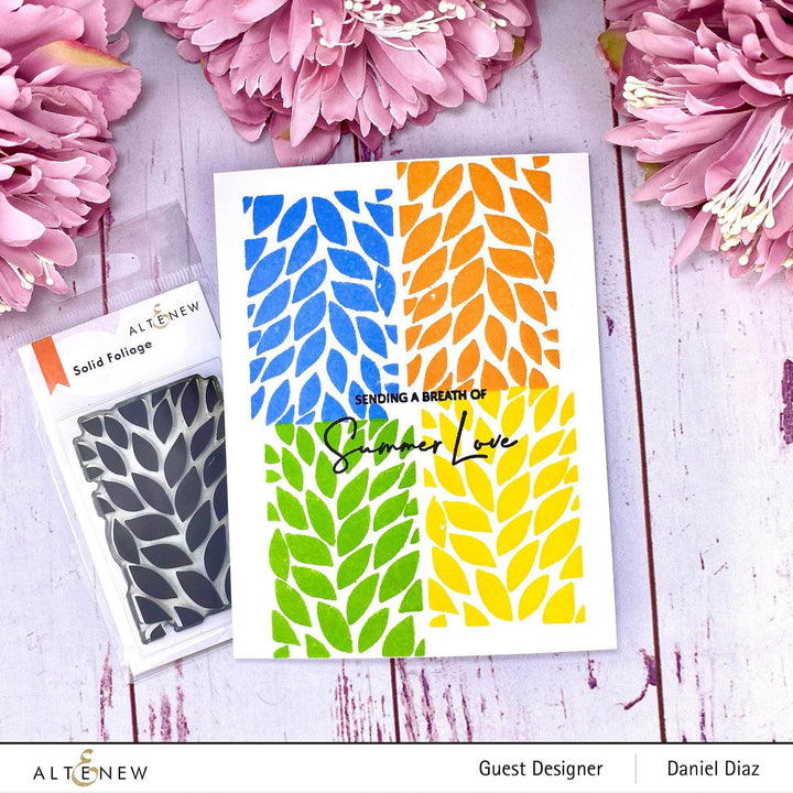 Photocentric Clear Stamps Solid Foliage Stamp Set