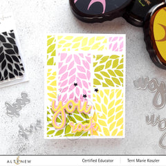 Photocentric Clear Stamps Solid Foliage Stamp Set