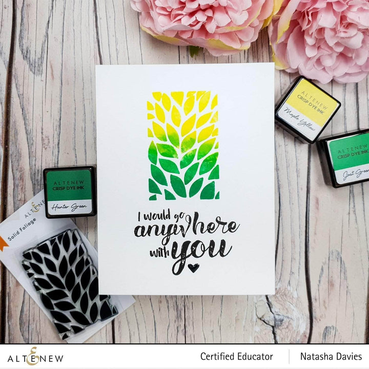 Photocentric Clear Stamps Solid Foliage Stamp Set