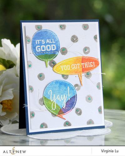 Photocentric Clear Stamps Speech Bubbles Stamp Set