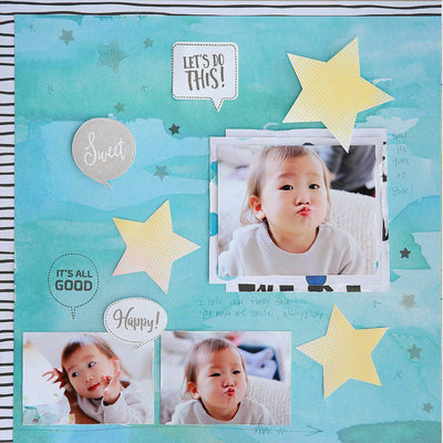 Photocentric Clear Stamps Speech Bubbles Stamp Set