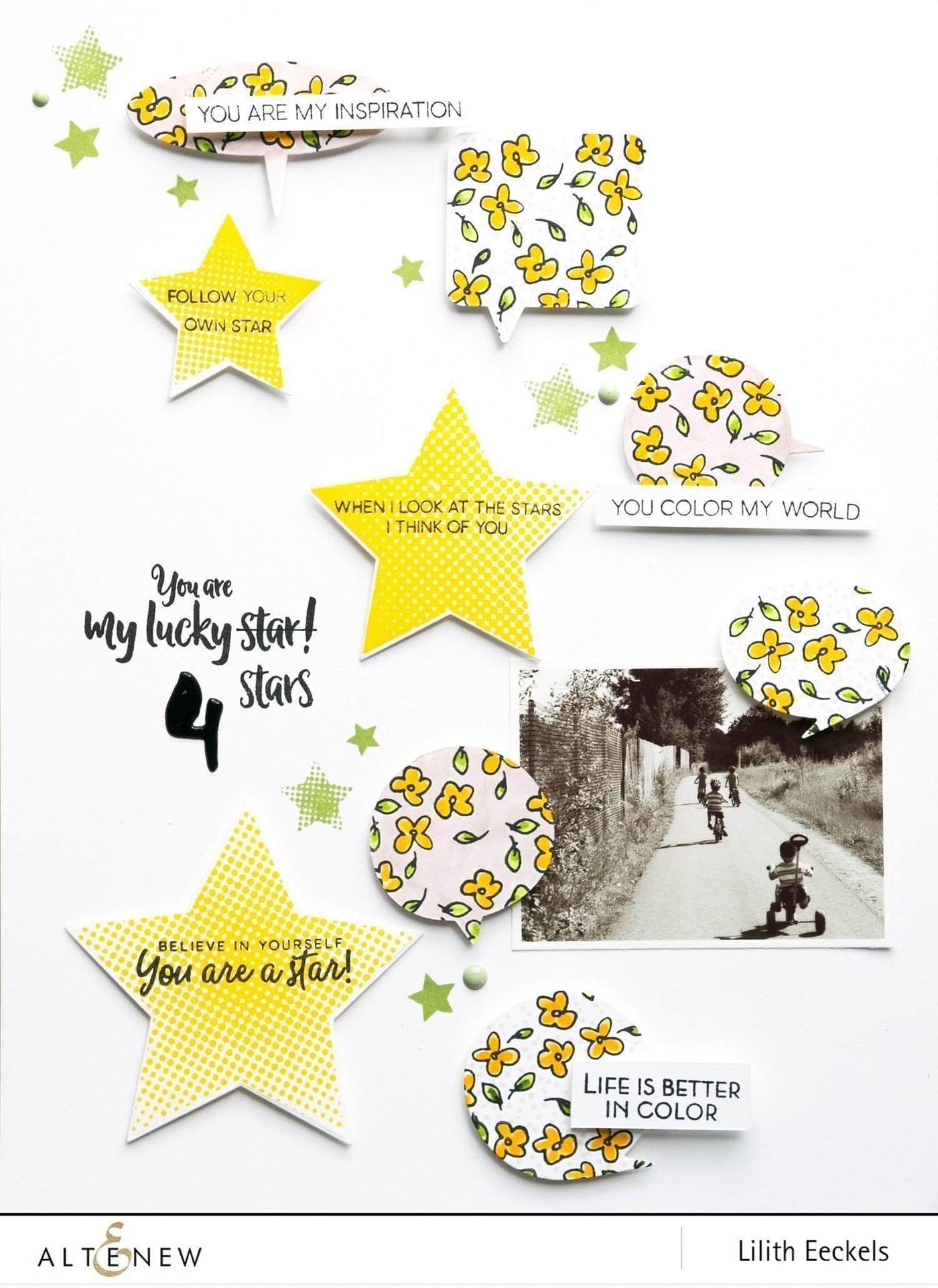 Photocentric Clear Stamps Speech Bubbles Stamp Set