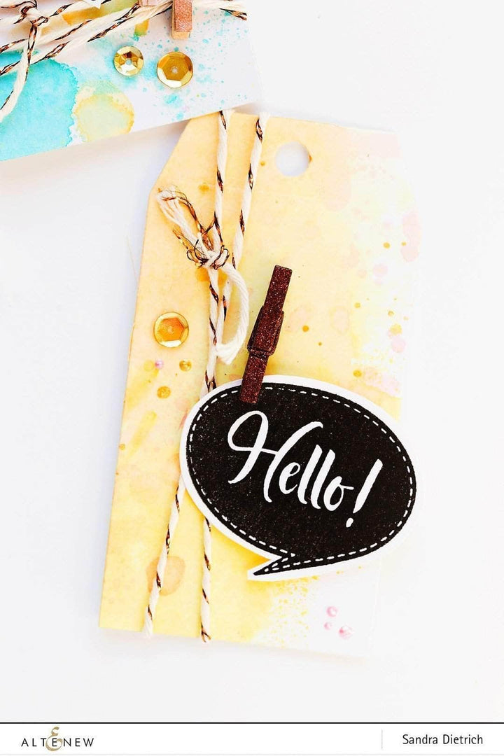 Photocentric Clear Stamps Speech Bubbles Stamp Set