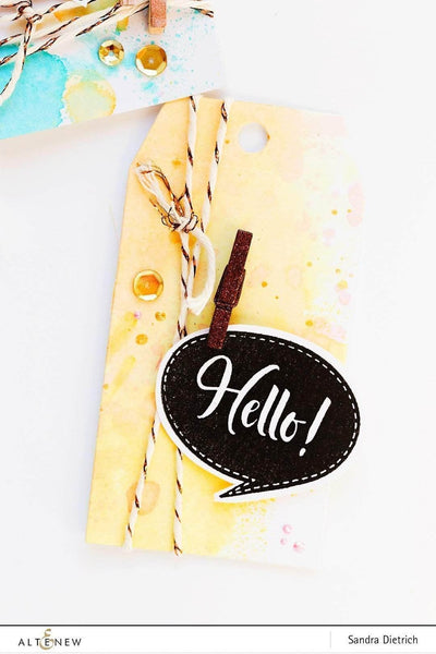 Photocentric Clear Stamps Speech Bubbles Stamp Set