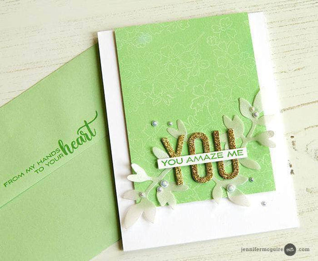 Altenew Starry Flowers Clear Stamp Set featuring floral and star designs for creative crafting and card making.