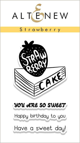 Photocentric Clear Stamps Strawberry Stamp Set