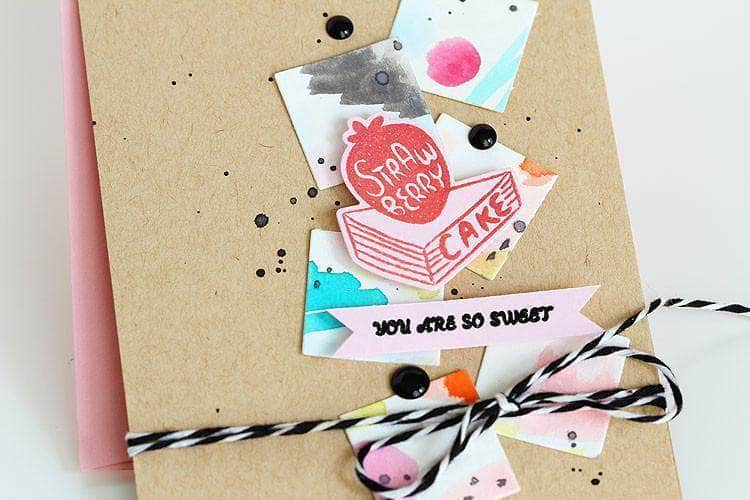 Photocentric Clear Stamps Strawberry Stamp Set