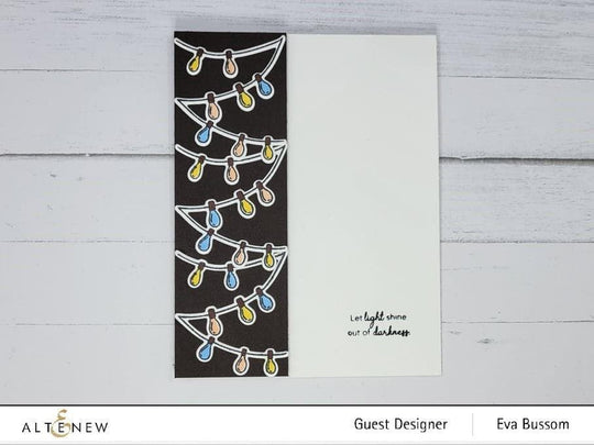 String Lights Stamp Set | Altenew - Perfect for Holiday Cards