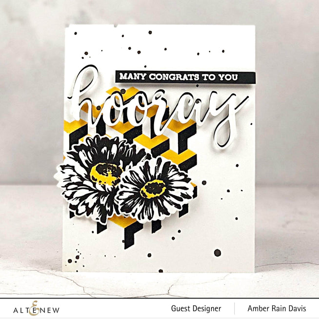 Photocentric Clear Stamps Sunflower Daisy Stamp Set