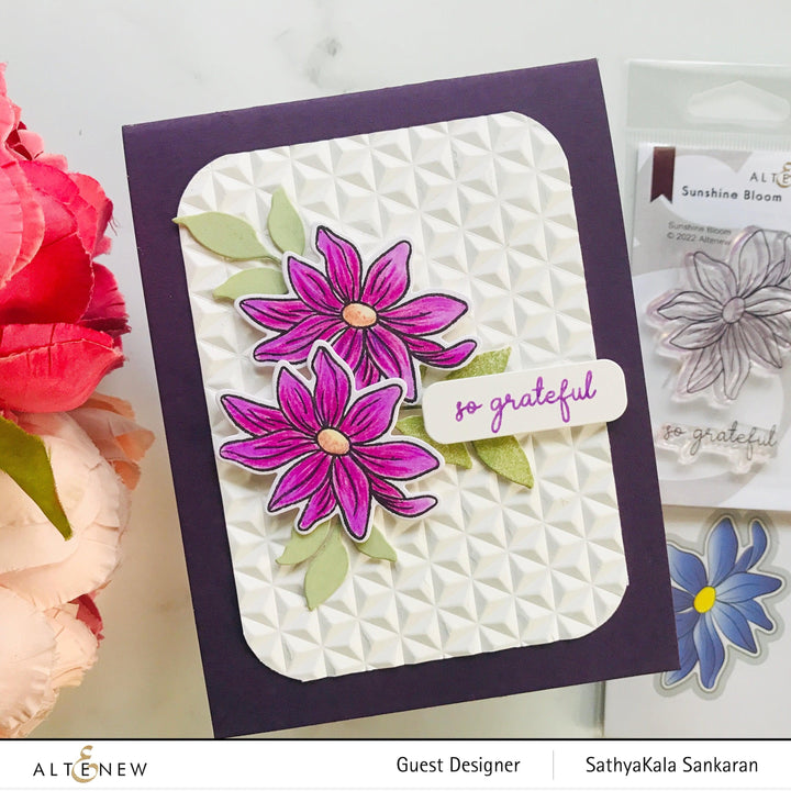 Photocentric Clear Stamps Sunshine Bloom Stamp Set