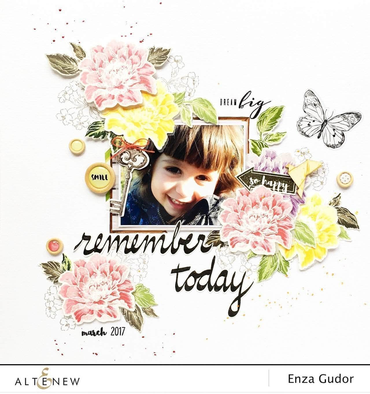 Super Script Scrapbook Stamp Set | Altenew