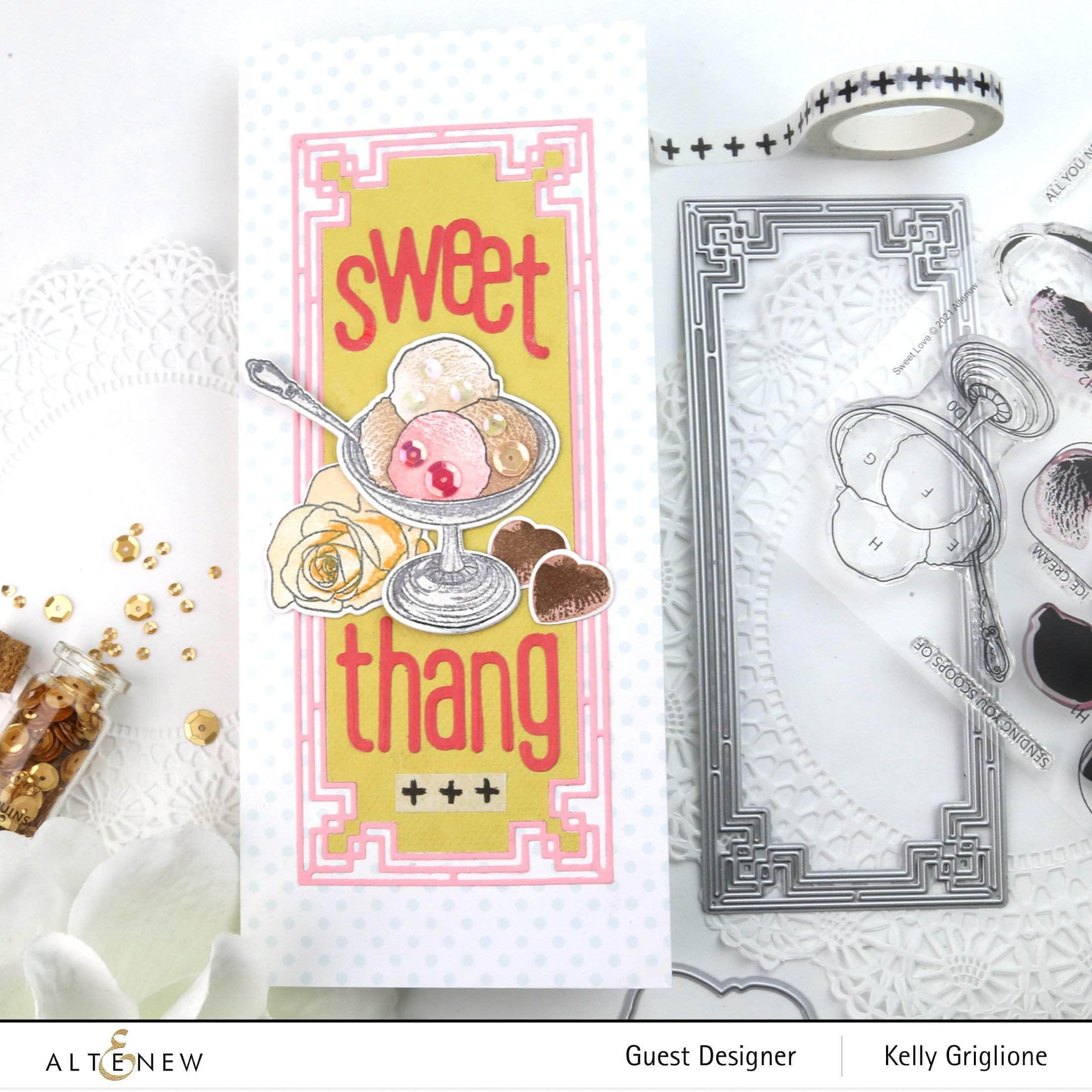 Photocentric Clear Stamps Tall Alpha Lowercase Stamp Set