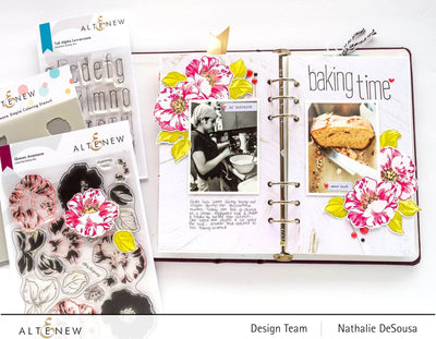 Photocentric Clear Stamps Tall Alpha Lowercase Stamp Set