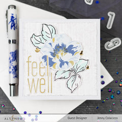 Photocentric Clear Stamps Tall Alpha Lowercase Stamp Set