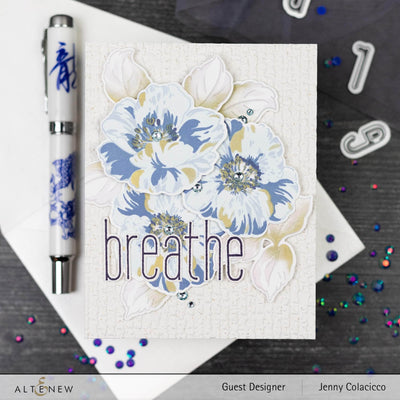 Photocentric Clear Stamps Tall Alpha Lowercase Stamp Set