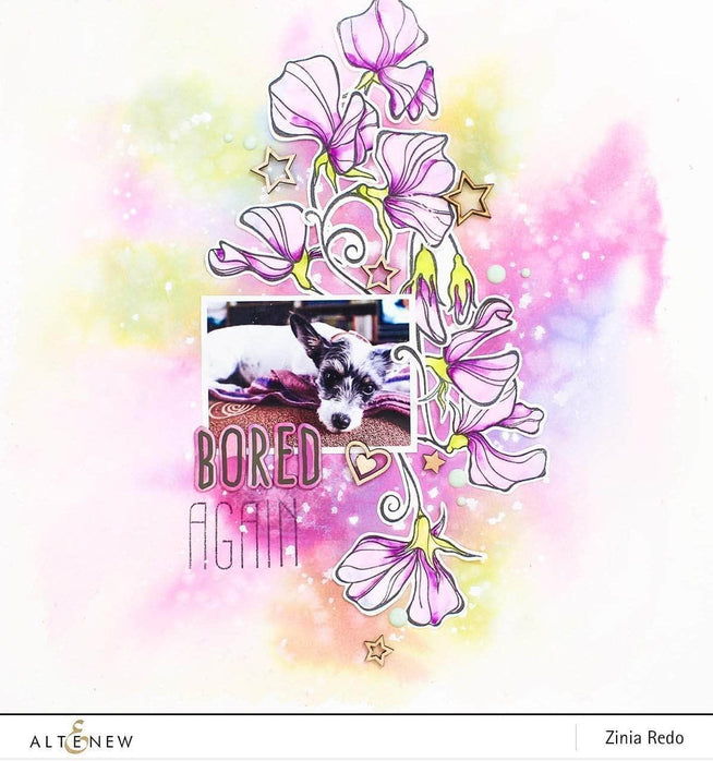 Photocentric Clear Stamps Tall Alpha Stamp Set