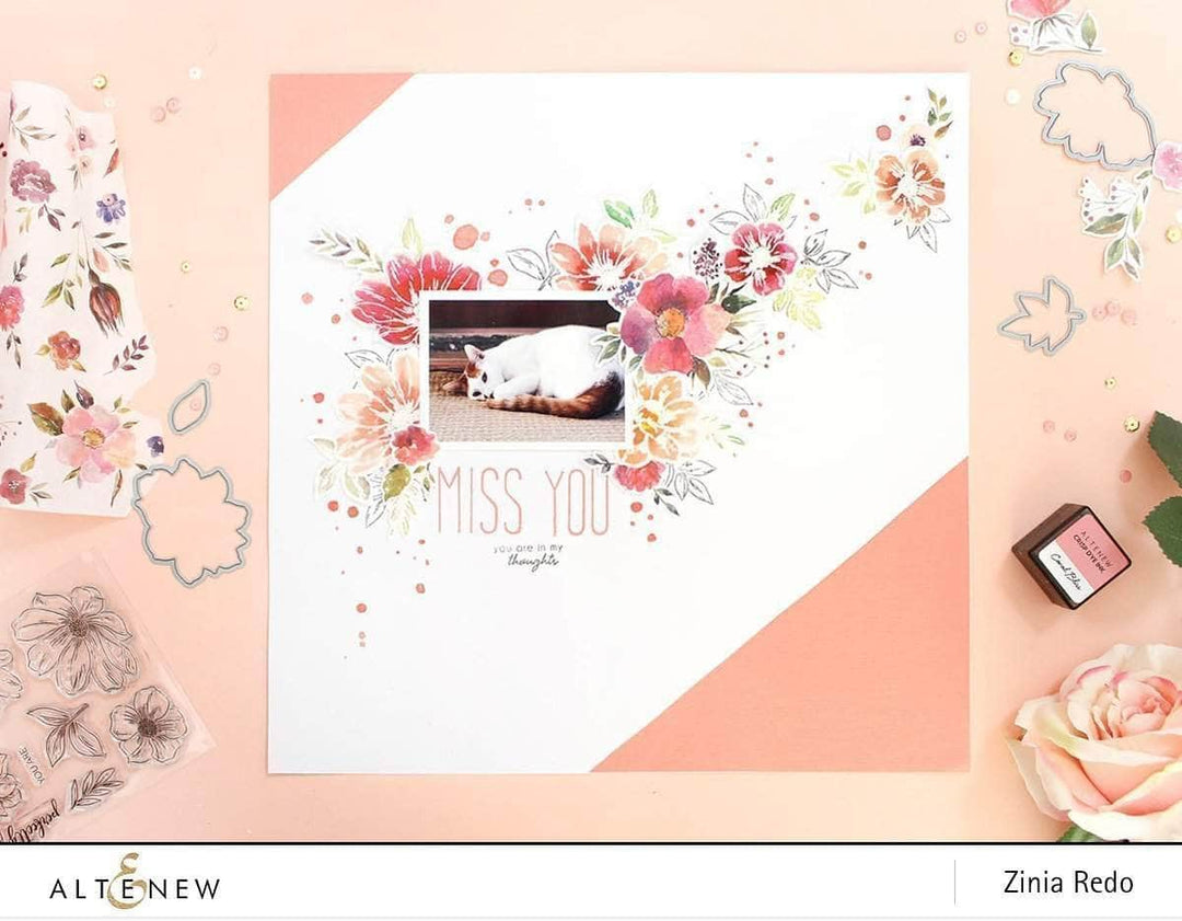 Photocentric Clear Stamps Tall Alpha Stamp Set