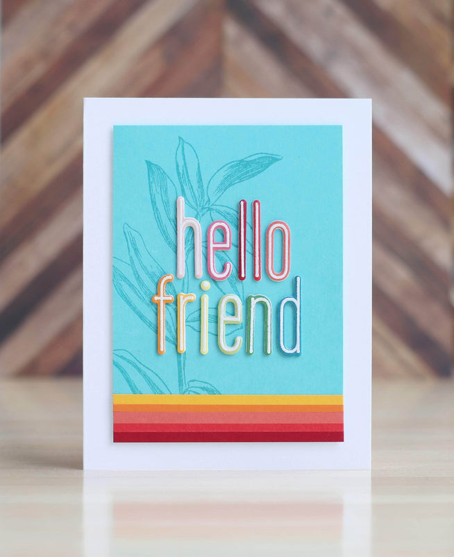 Photocentric Clear Stamps Tall Foliage Stamp Set