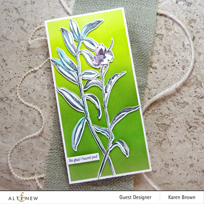 Photocentric Clear Stamps Tall Foliage Stamp Set