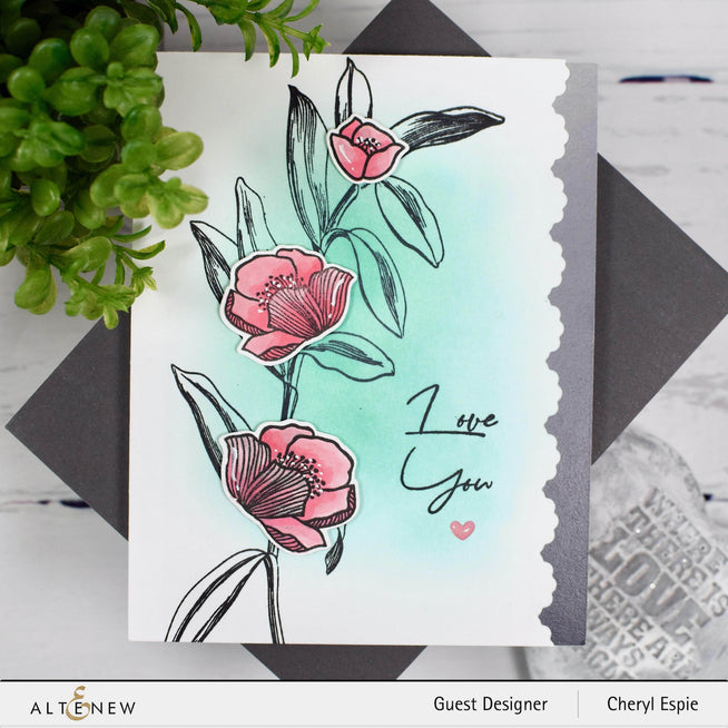 Photocentric Clear Stamps Tall Foliage Stamp Set